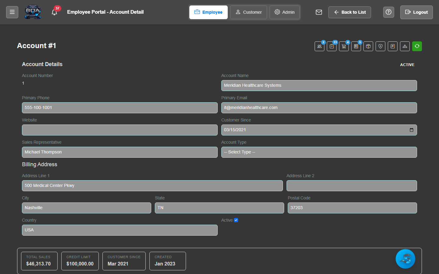 QuickBooks Account Sync