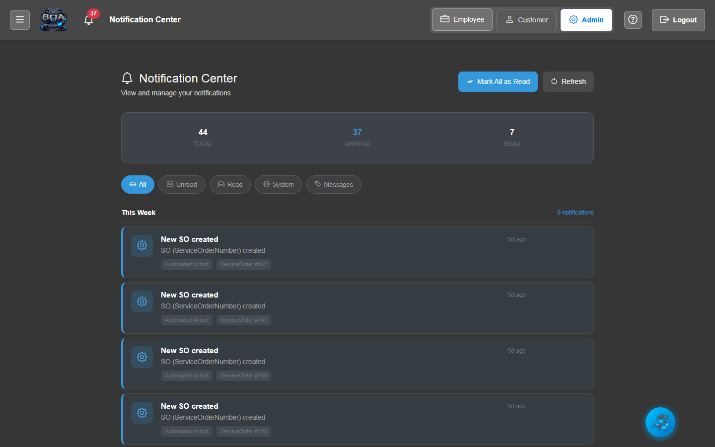 Notification Automation