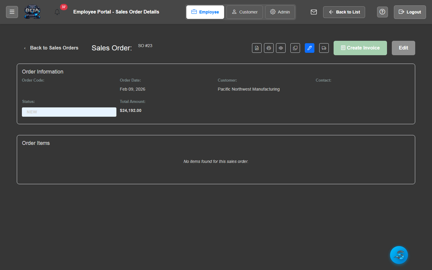 PDF Quote Generation